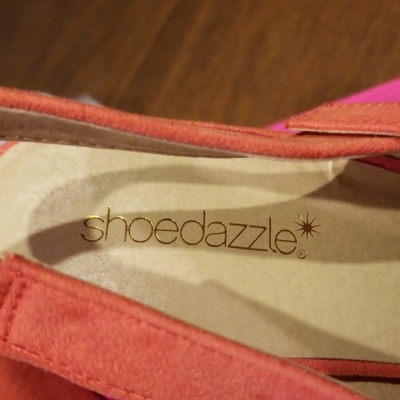 CLOSING FEB 10! Orange Shoedazzle heels NEVER WORN - Picture 5 of 7
